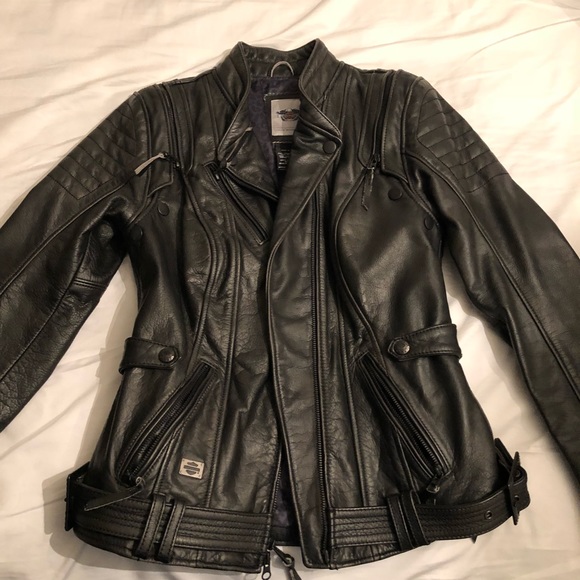 Harley Davidson Leather jAcket - Picture 5 of 8